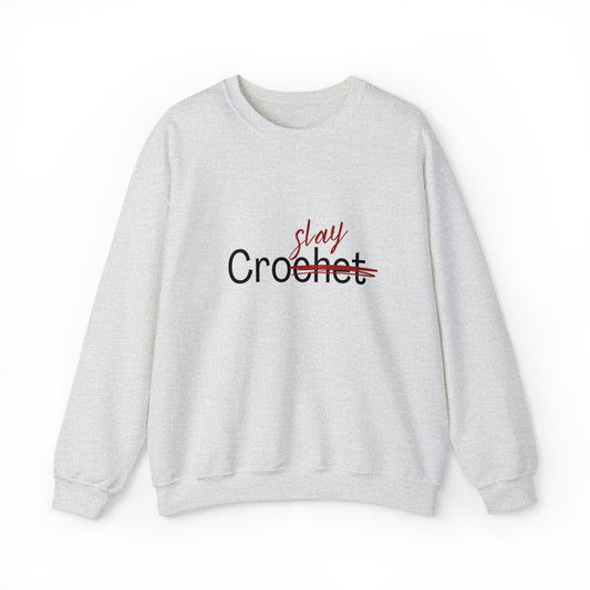 Crochet/Croslay Crewneck Sweatshirt