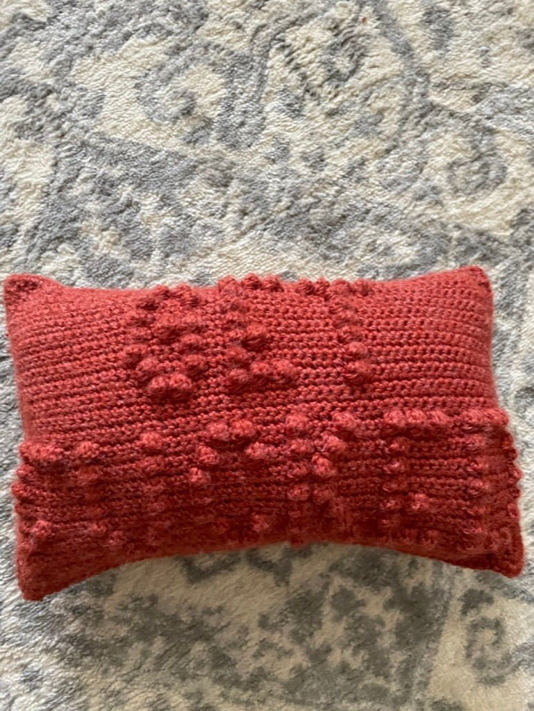 Get Fucked Crochet Pillow