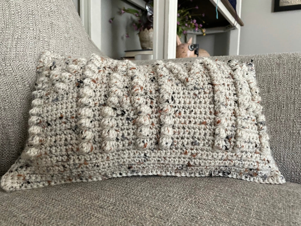 Mama Crochet Pillow
