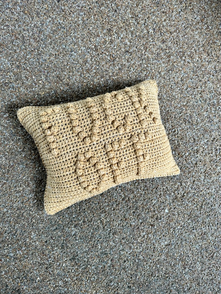 Fuck Off Crochet Pillow