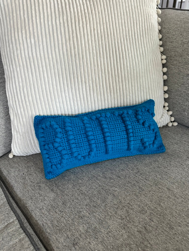 Butts Crochet Pillow