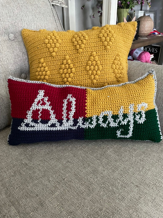 Always Crochet Pillow