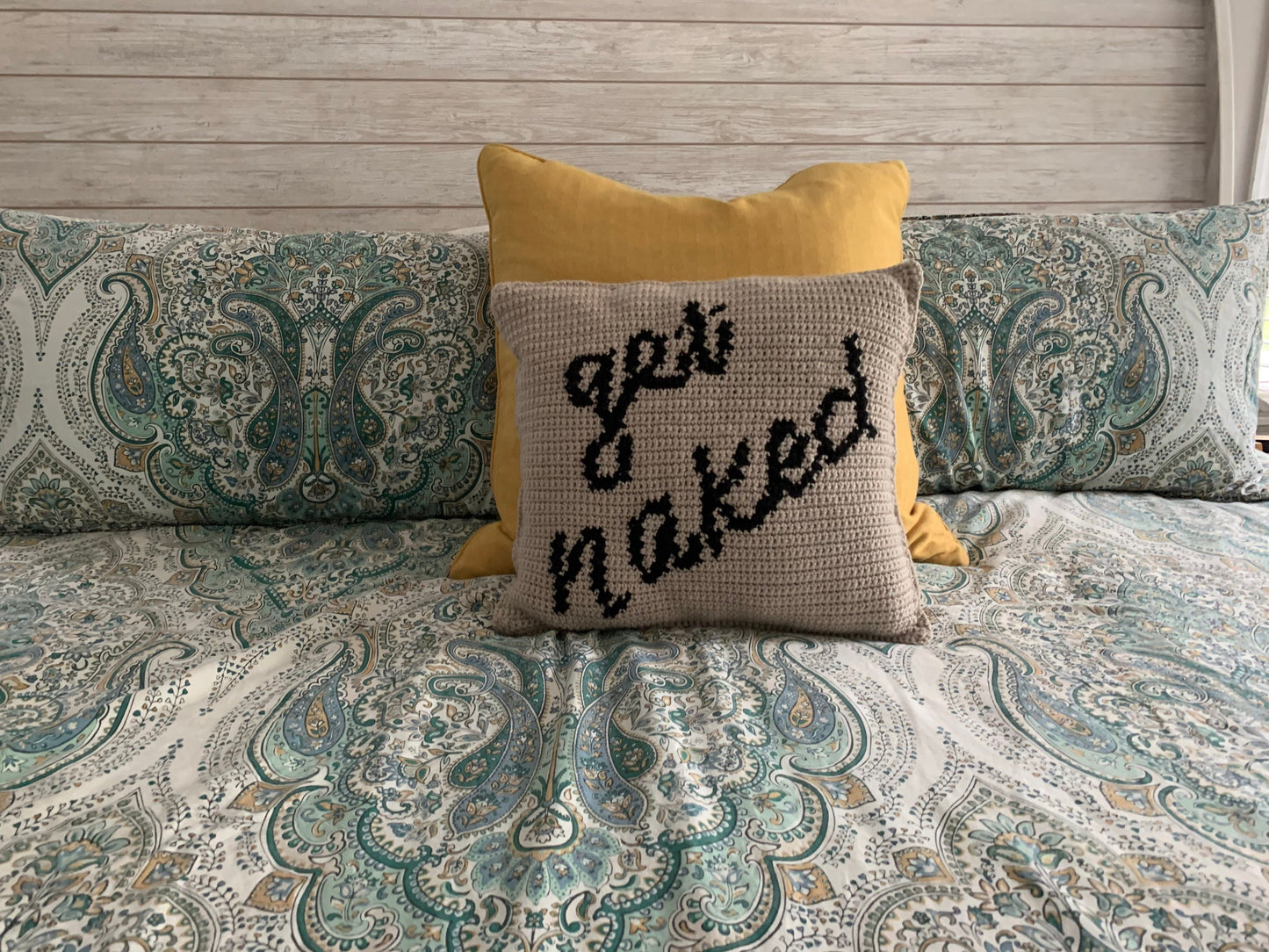 CROCHET PATTERN- Get Naked Pillow