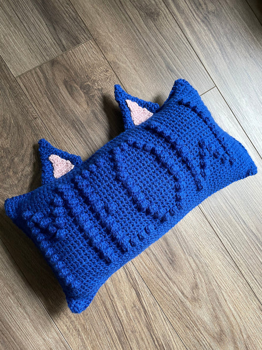 CROCHET PATTERN- Meow Pillow, Ears Optional, Cat Pillow
