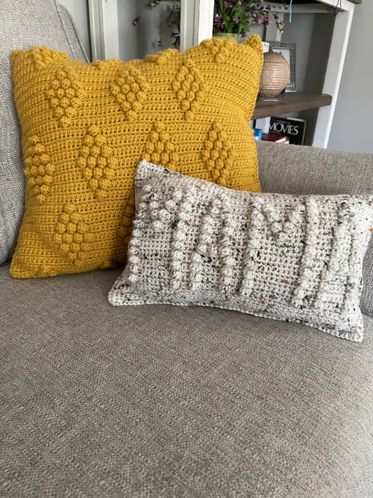 CROCHET PATTERN- MAMA Pillow, Mama Crochet Pillow, Mother’s Day Pillow