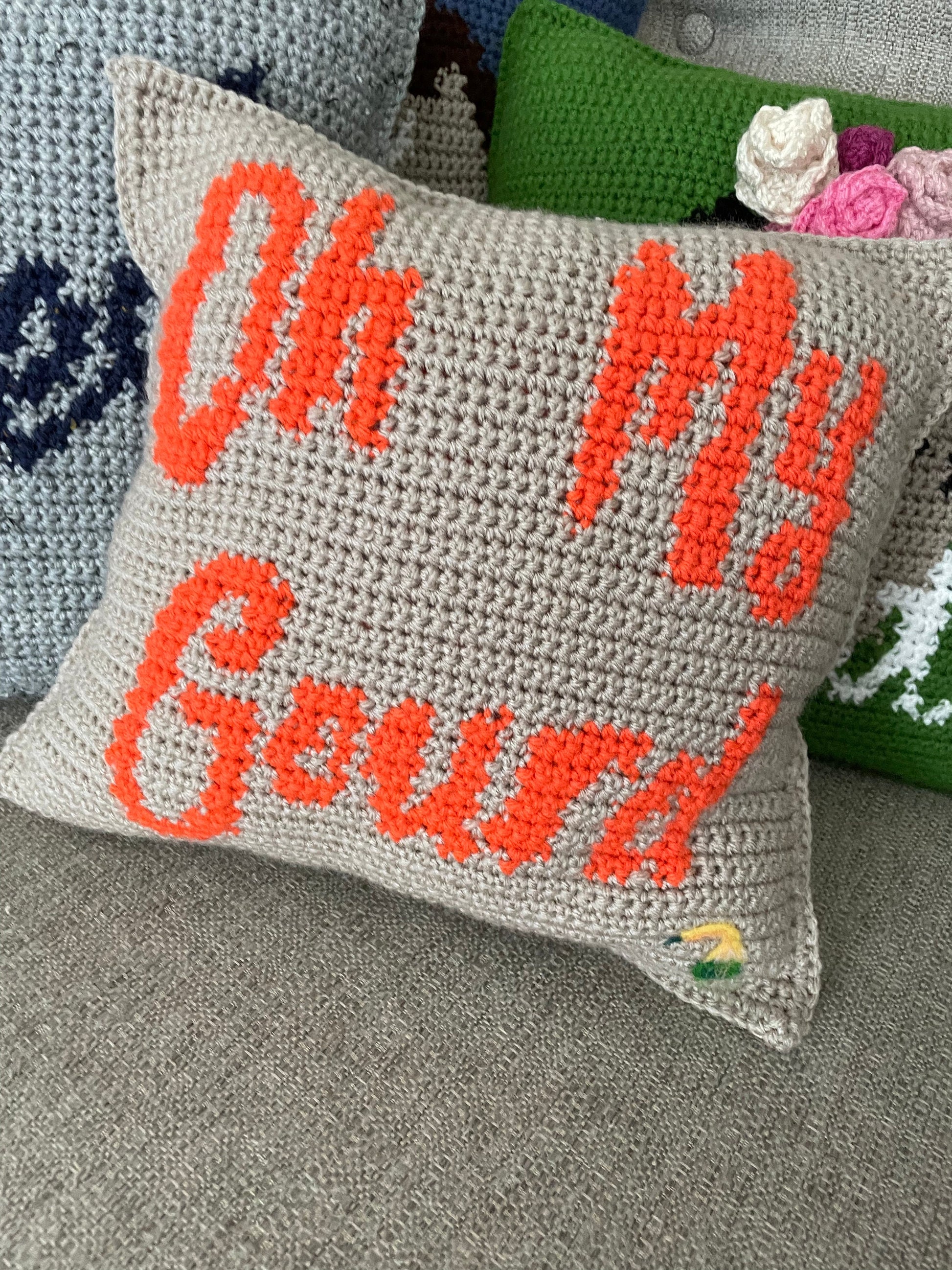 CROCHET PATTERN- Oh My Gourd Fall Pillow Pattern