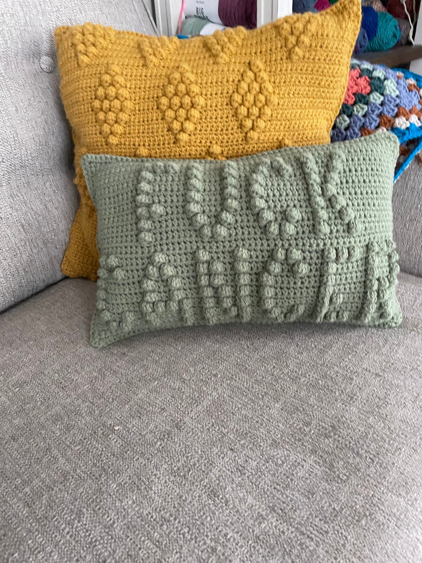 CROCHET PATTERN- Fuck Cancer Crochet Pillow